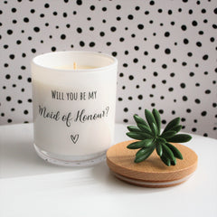 Boxed Soy Candle | Bridesmaid | Will You Be My Bridesmaid?