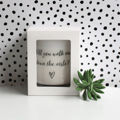 Boxed Soy Candle | Bridesmaid | Will You Be My Bridesmaid?