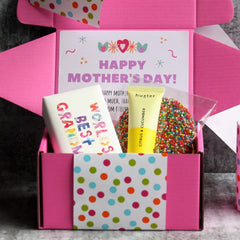 MOTHER'S DAY Mini Custom Hamper | PERSONALISED | Chocolate, Hand Cream & Soap Gift Pack | Mum | Nana | Grandmother